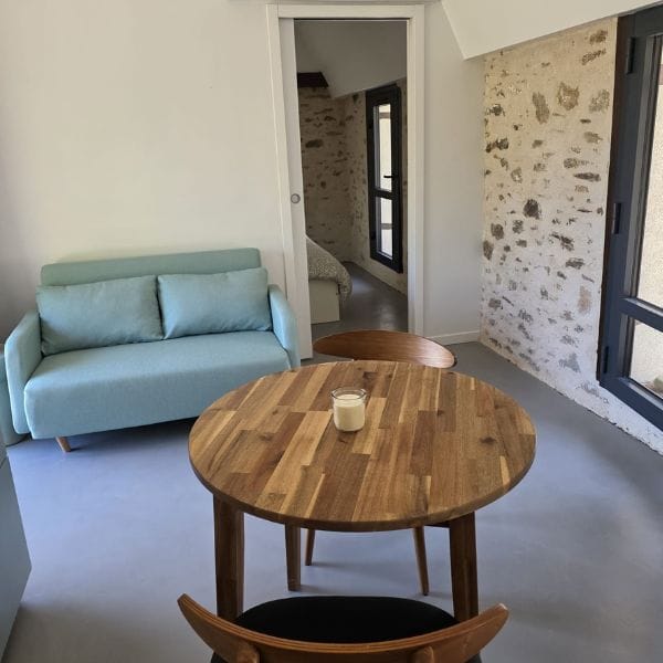 GITE ALITIS HOUSE LES TROIS SAINT CORREZE SALON